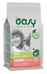 מזון יבש לכלב OASY חלבון יחיד סלמון גזע מיני/קטן 2.5 ק"ג